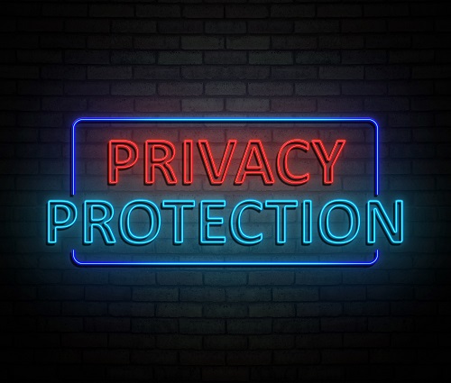 Privacy protection concept.